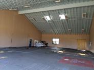 A view of the covered area from the outside
