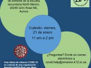 A flyer in Spanish