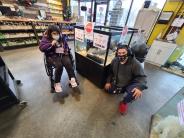 Paulina Rubio-Saavedra and Michael Medina visit Critter Cabana in Wilsonville. Photo by Sarah Hilgert