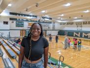 For ninth-grader Amya Whelchel, the thrill of the new school year includes seeing everyone she knows. 