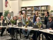 School Board with High School Students