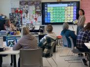 Teachers working in a classroom