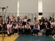 Middle school Choir Students sitting