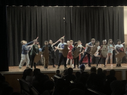 Intermediate School students performing