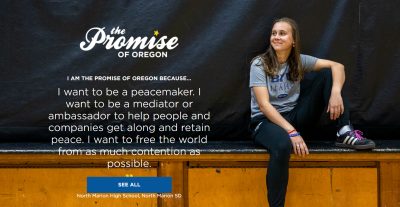 The Promise of Oregon Spotlight Kira Bonser