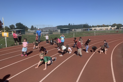 North Marion Students at Fun Run