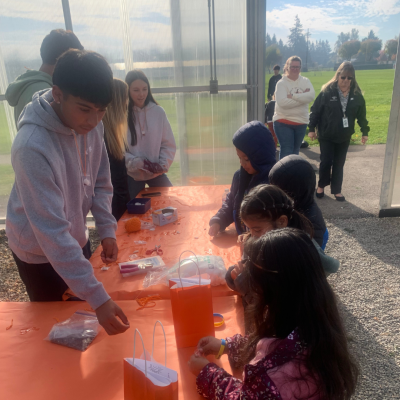 Students At Harvest Fest