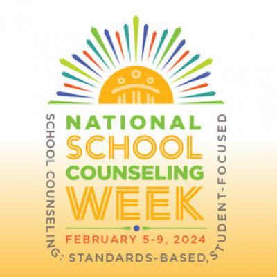 National School Counselors Week logo