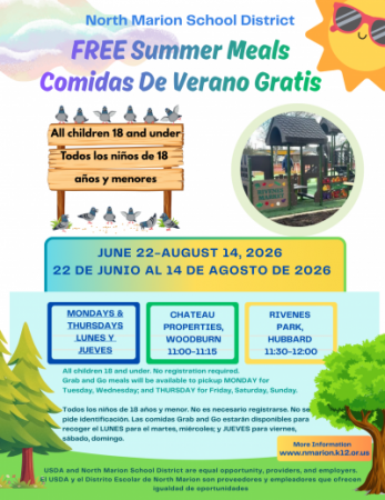 Free Summer Meals Flyer 2026