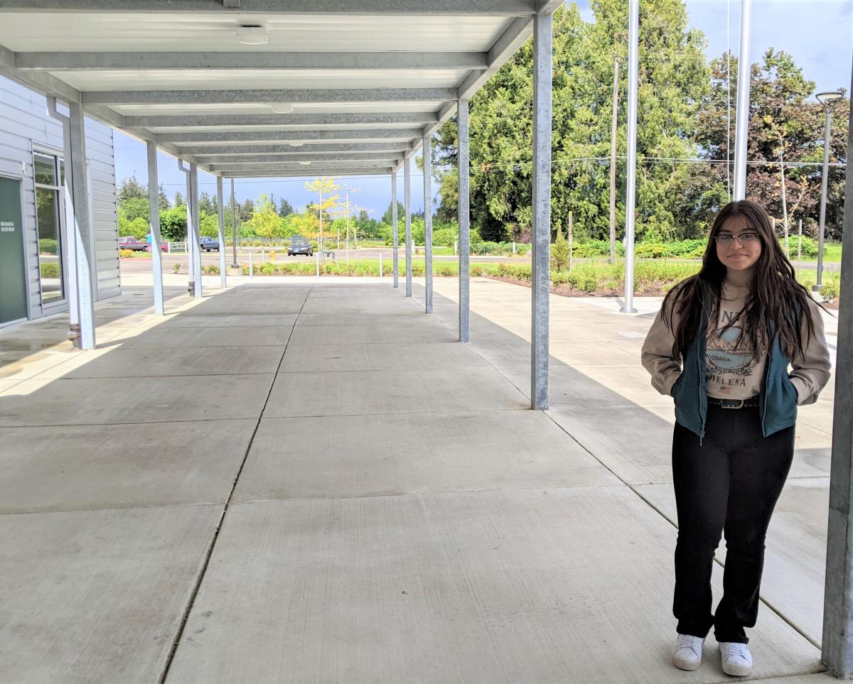 The Willamette Career Academy is preparing North Marion junior Jennifer Gomez Peña for her career of choice, registered nurse.