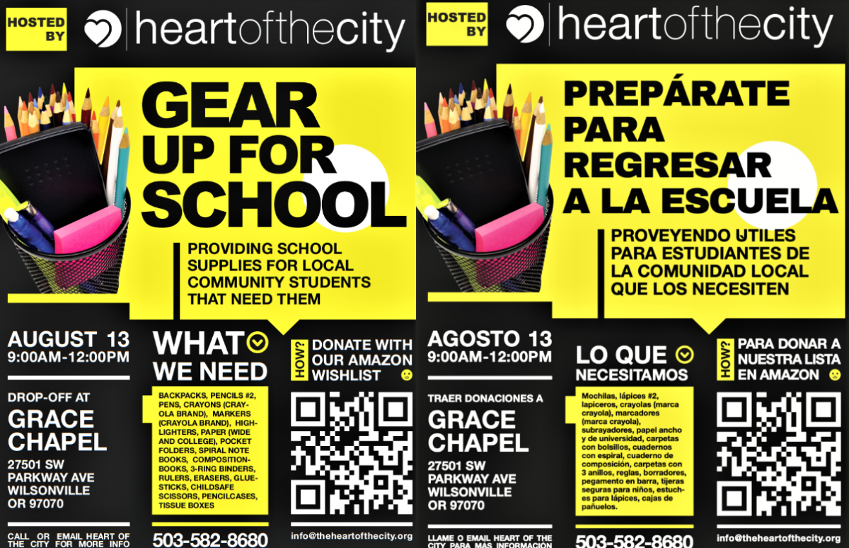 Gear Up for School or, in Spanish, preparate para regresar a la escuela
