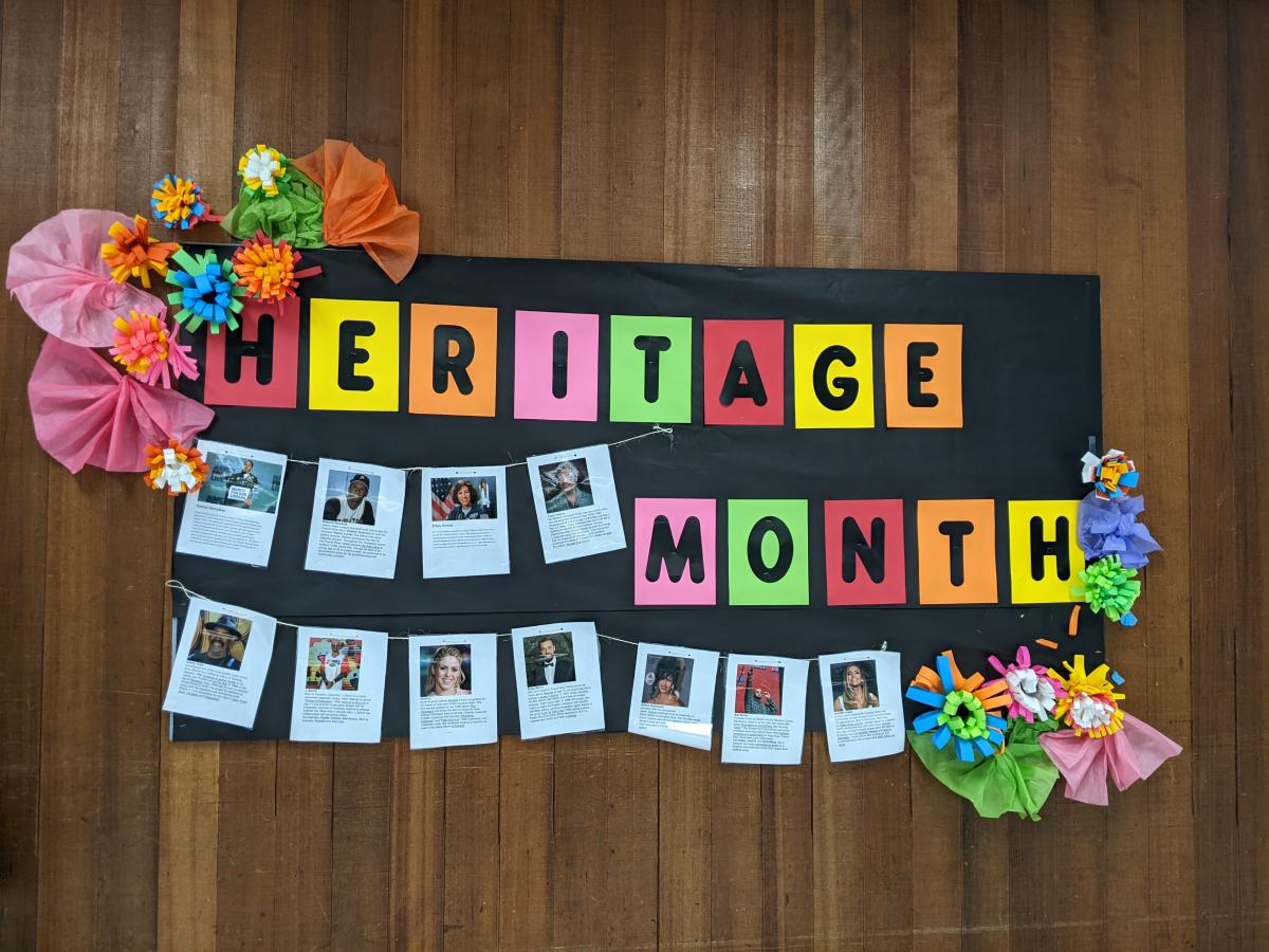 Hispanic Heritage Month collage by Kylee Surgeon