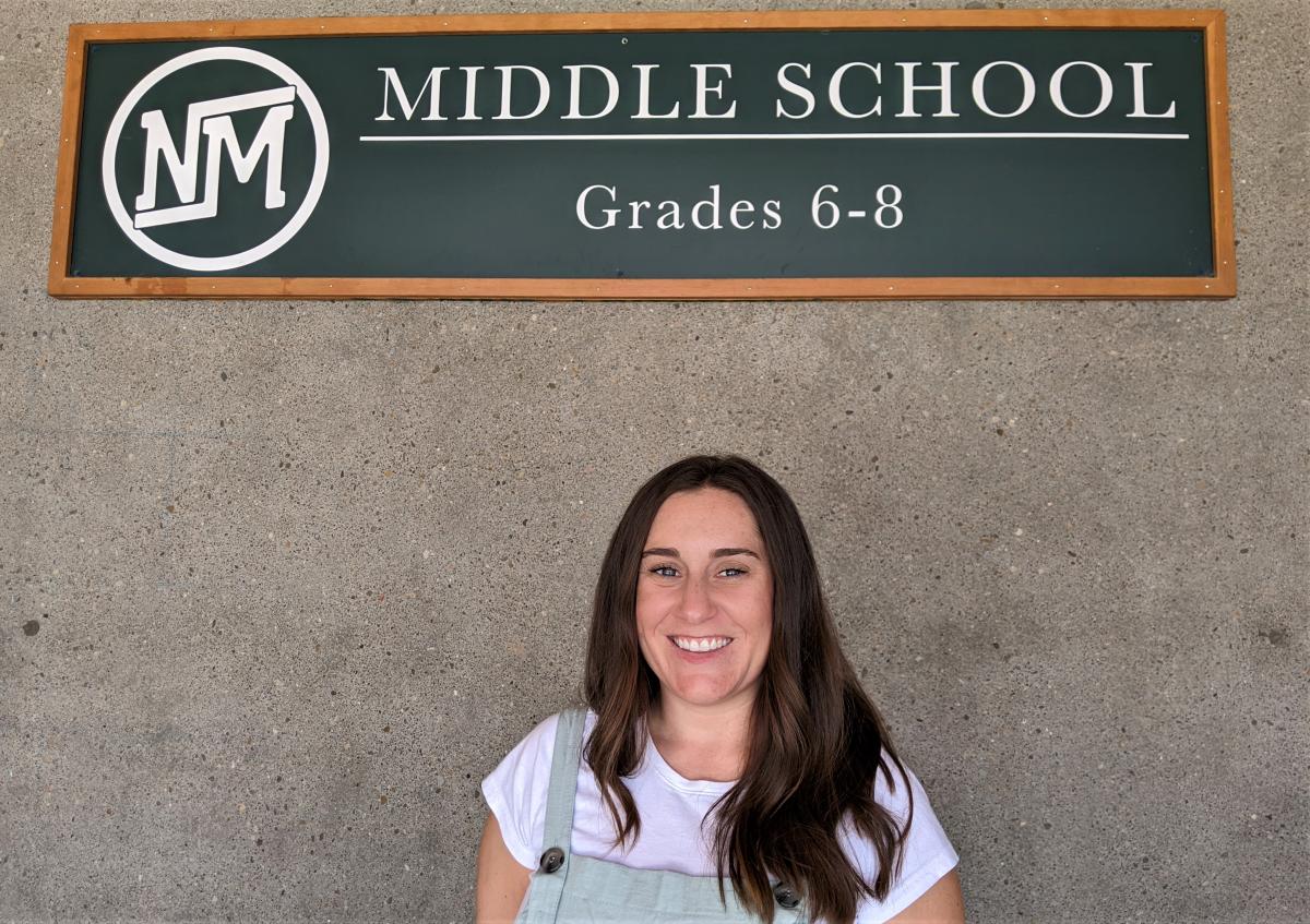 New Middle School Vice Principal Lindsay Androy-Koberstein