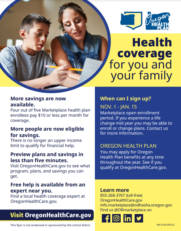 Learn More About Oregon Health Plan and Marketplace Insurance