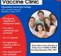 A flyer that details the vaccination clinic