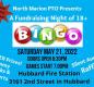 Bingo night starts at 6:30 p.m. Saturday May 21 and will be held at the Hubbard Fire Station