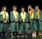 The valedictorians include, from left to right, Joseph Martinez, Owen Alvord, Gage Hurst, Jaydan Sahlin, and Mackenzie Agnew. 