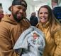 Young Life Woodburn Staff Area Director Emilio Diaz and his wife, Jessica, brought their infant, Jirew, to the Greeters event.