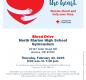 North Marion HS Blood Drive Flyer