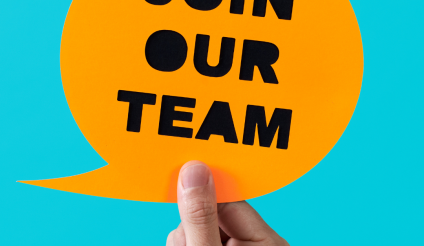 Join our team graphic