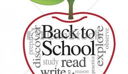 Back to School Apple